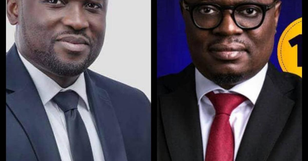 Les candidats Alain Daniel Shekomba et Seth Kikuni