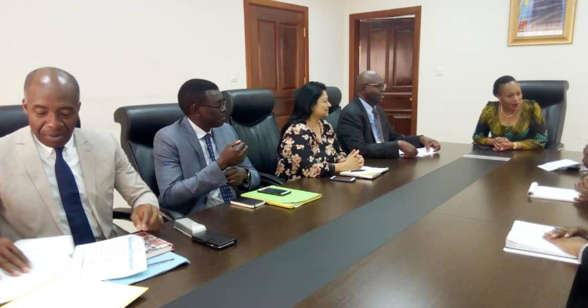 L’équipe d’experts internationaux sur la situation au Kasaï reçue par Marie-Ange Mushobekwa