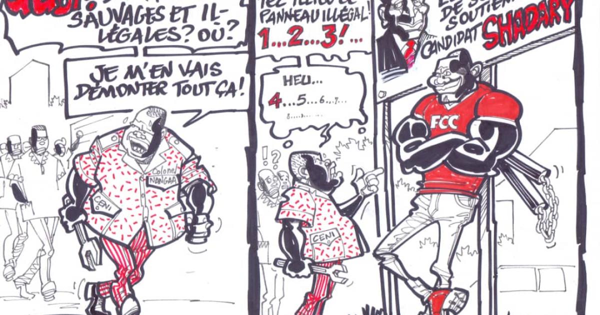 caricature ACTUALITE.CD réalisée par Kash