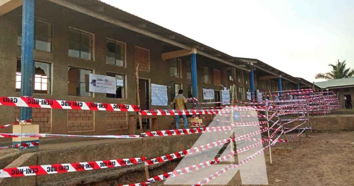 Un centre de vote à Watsa (Haut-Uele).