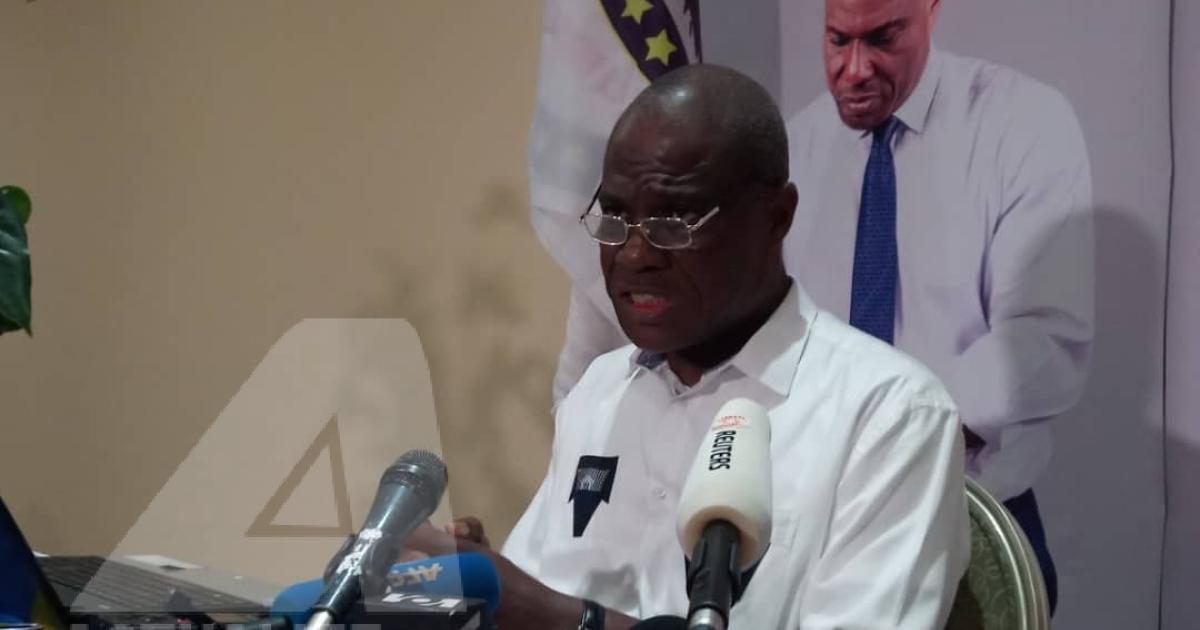 Fayulu en conférence de presse