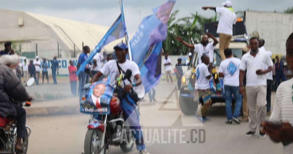 Les militants du PPRD mobilisés à Kindu contre l'arrivée de Martin Fayulu