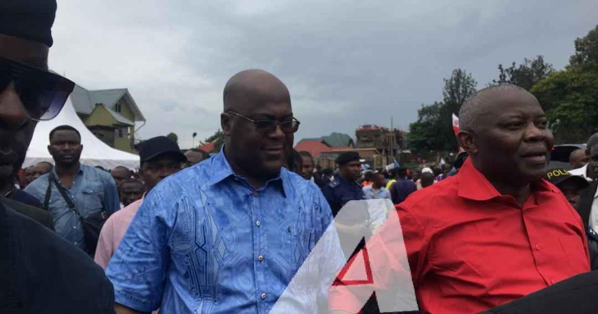 Félix Tshisekedi et Vital Kamerhe
