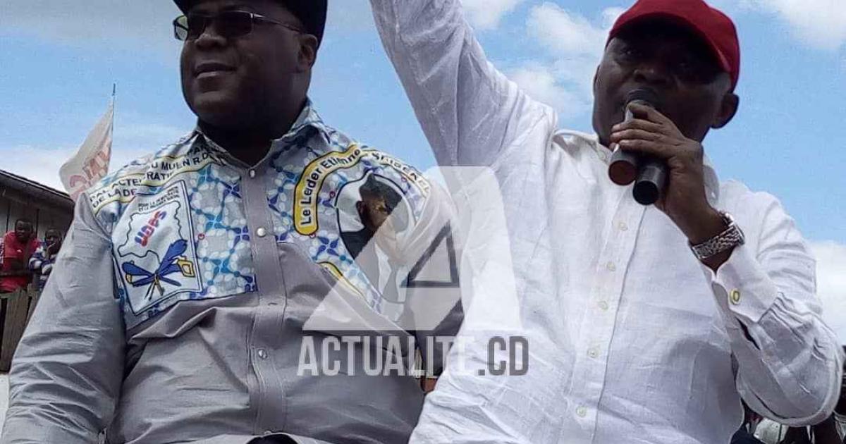 Tshisekedi et Kamerhe en route pour Bukavu
