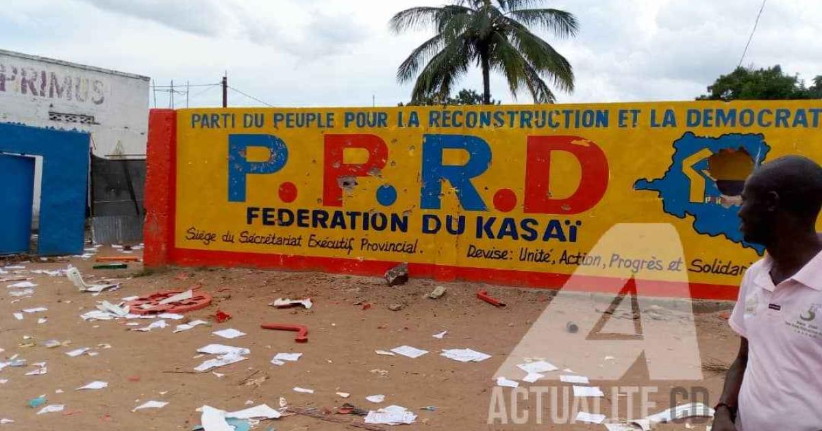 Siège du PPRD à Tshikapa