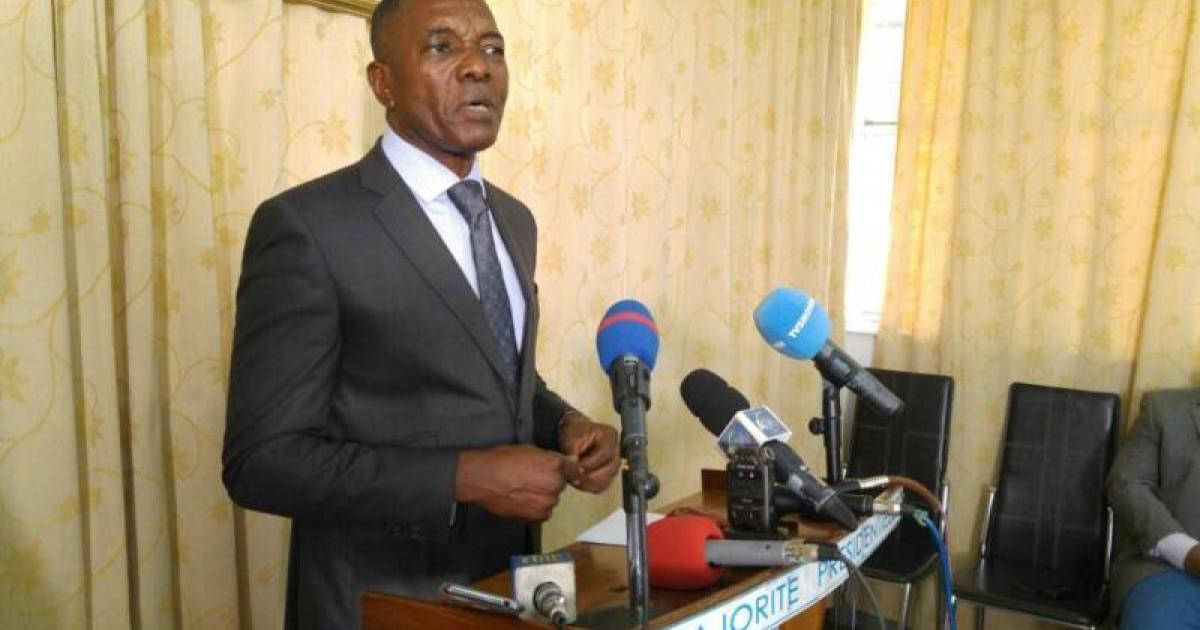 Alain Atundu, porte-parole de la MP