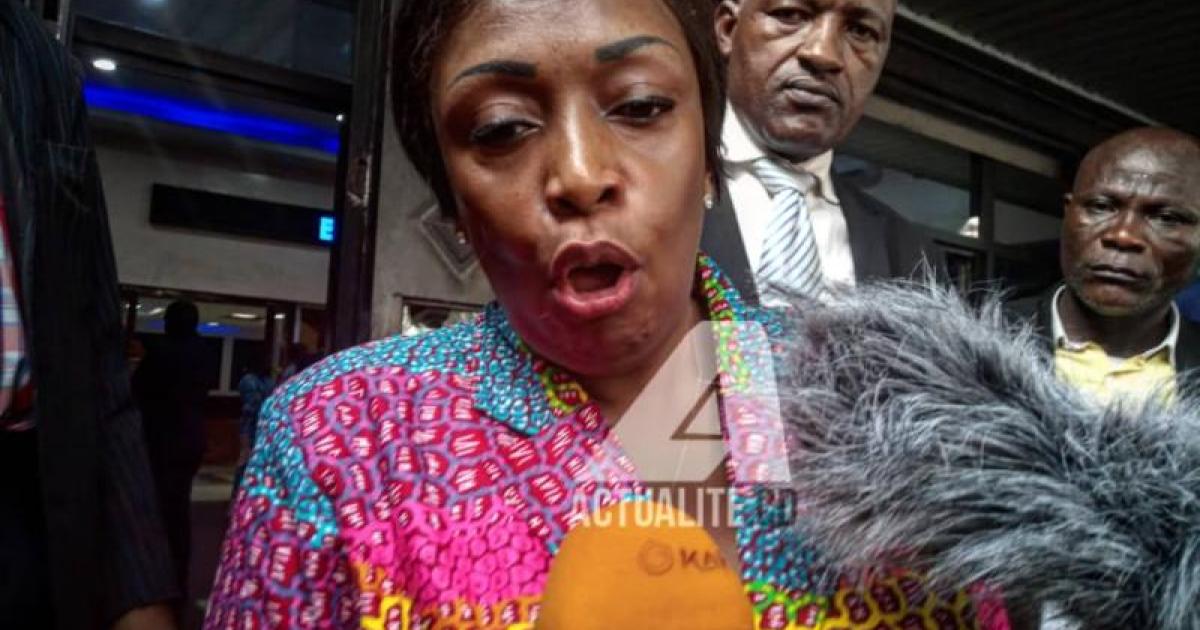 Marie Josée Ifoku, candidate à la présidentielle 