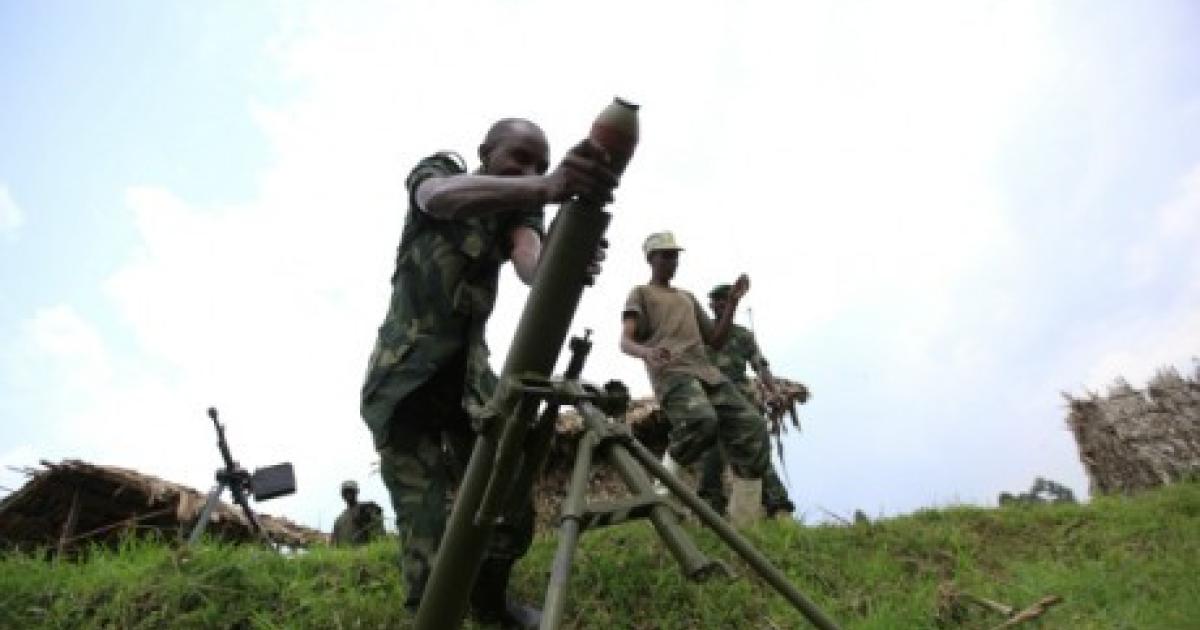  Des soldats dans l'est de la RDC / Droits tiers 