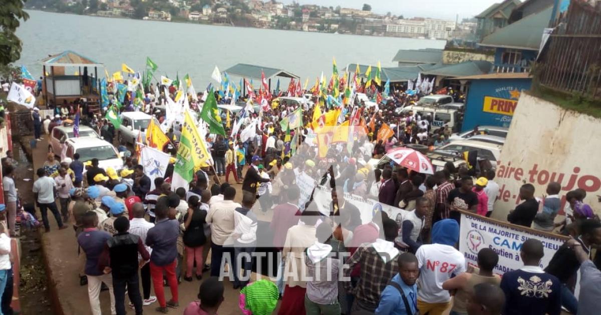 Les militants attendent Néhémie Mwilanya au Port Ihusi