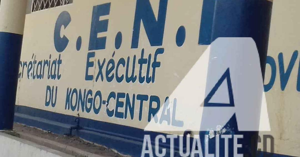 Le secrétariat exécutif de la CENI du Kongo Central.