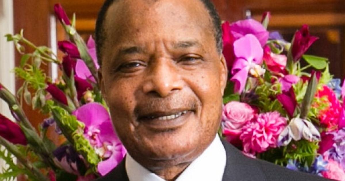 Denis Sassou N'guesso, président de la République du Congo