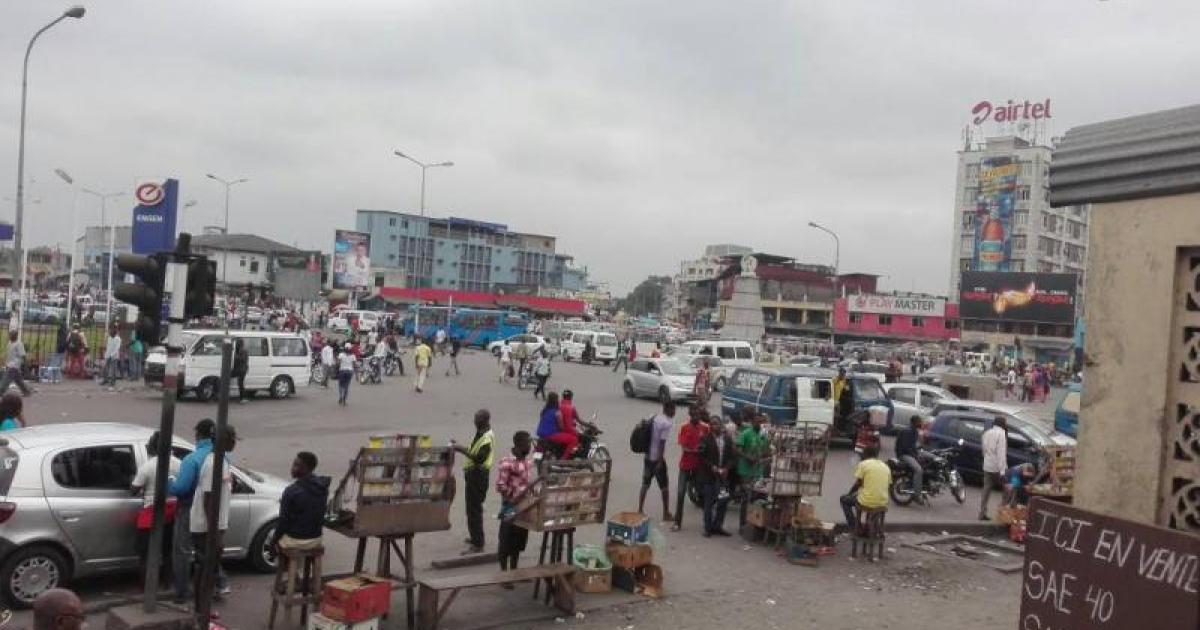 Illustration/le rond-point Victoire à Kinshasa.