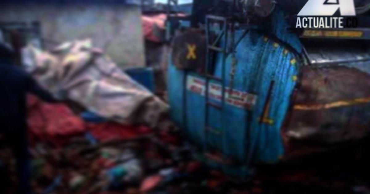 Un camion-citerne transportant de l'acide sulfurique qui a fini sa course contre un mini-bus sur la route Kolwezi-Likasi, fasant 18 morts.