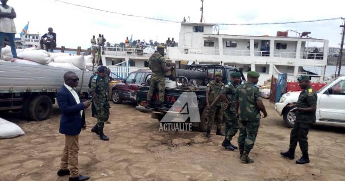 Illustration/Opération de déguerpissement des services illicites au porc public de Bukavu.