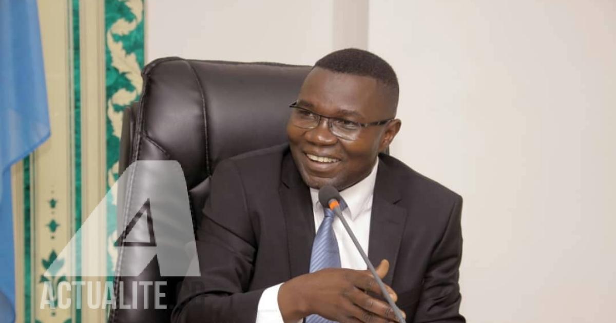 Julien Paluku, gouverneur du Nord-Kivu au cours de la conférence de presse ce mercredi 20 février 2019 à Goma.