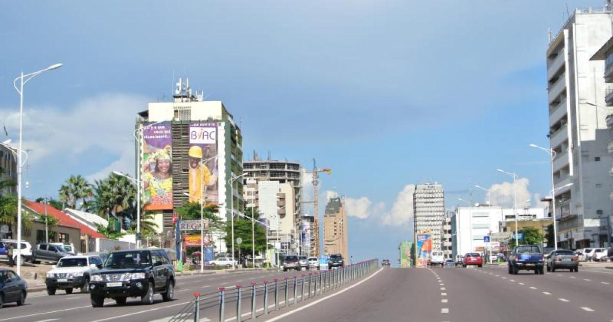 Le boulevard du 30 juin à Kinshasa