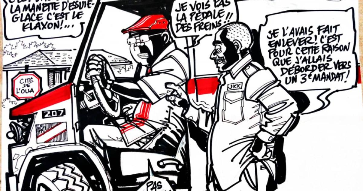 Caricature ACTUALITE.CD réalisée par Kash