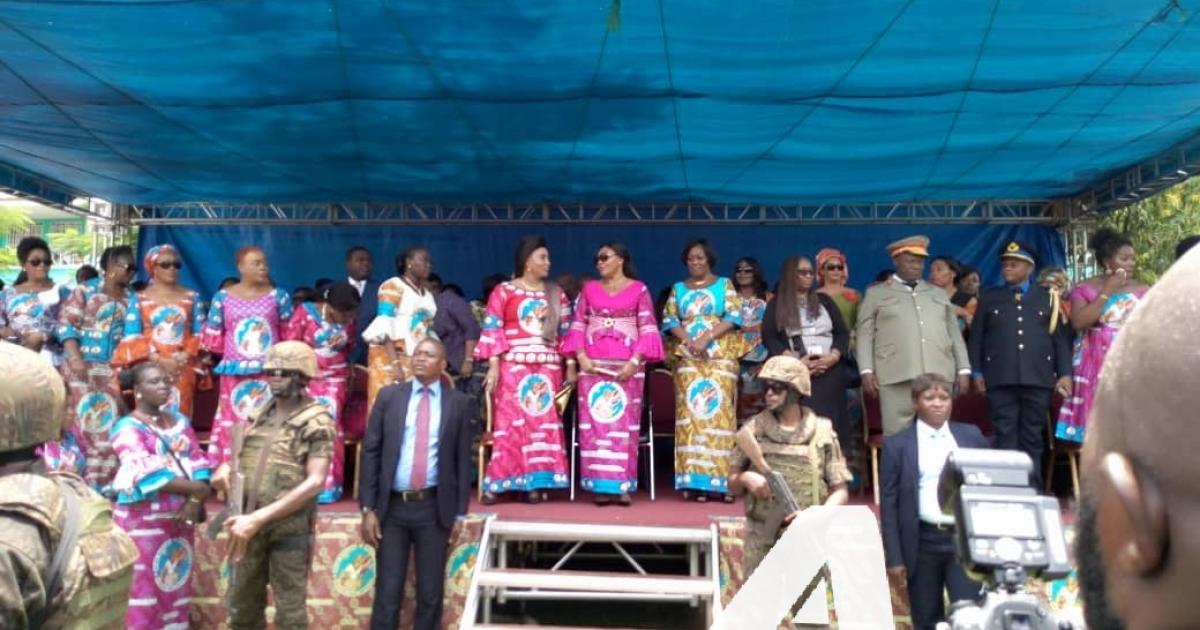 Denise Nyakeru, première dame de la RDC lors de la journée internationale de la femme