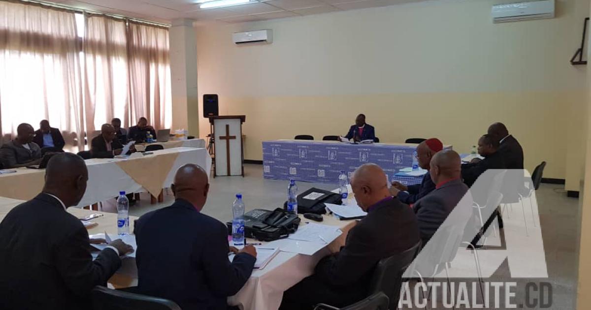 Les membres de l'ECC en assemblée plénière à Kinshasa/Ph Christine Tshibuyi ACTUALITE.CD