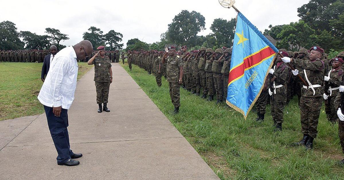 Tshisekedi au camp Tshatshi / Droits tiers 