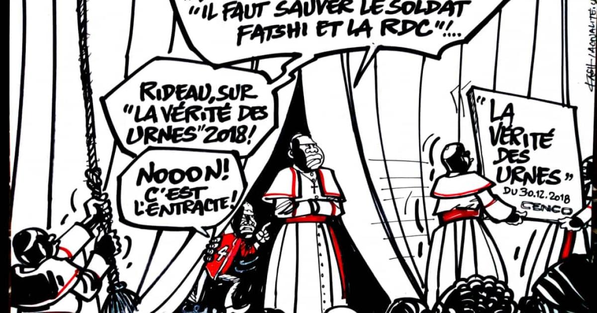 Caricature ACTUALITE.CD réalisée par Kash