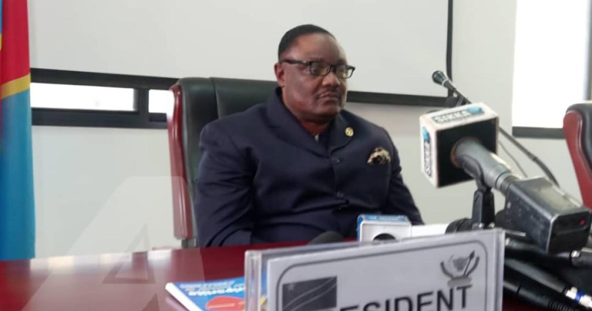 Joseph Olengankoy, président du CNSA/Ph Christine Tshibuyi