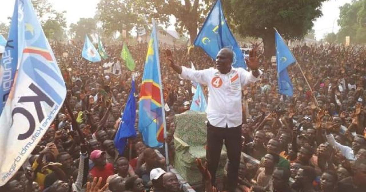 Martin Fayulu entouré de ses partisans / Droits tiers 