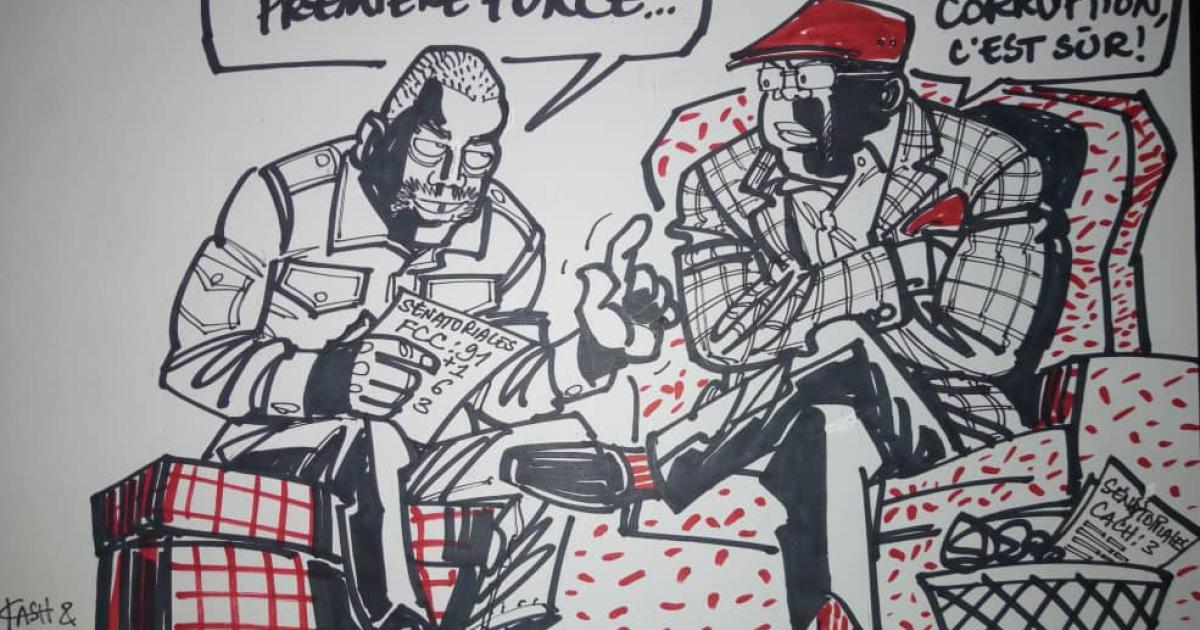 caricature ACTUALITE.CD réalisée par Kash