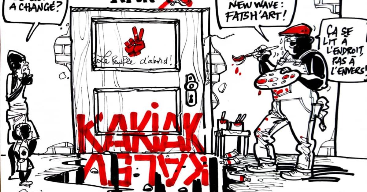 Caricature ACTUALITE.CD réalisée par Kash