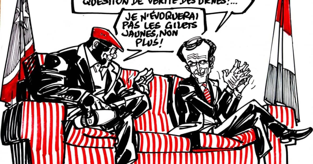Caricature ACTUALITE.CD réalisée par Kash