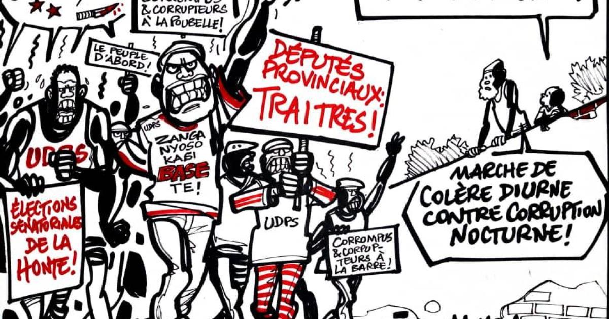 Caricature ACTUALITE.CD réalisée par Kash