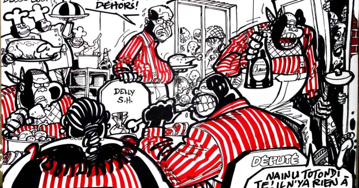 Caricature ACTUALITE.CD réalisée par Kash