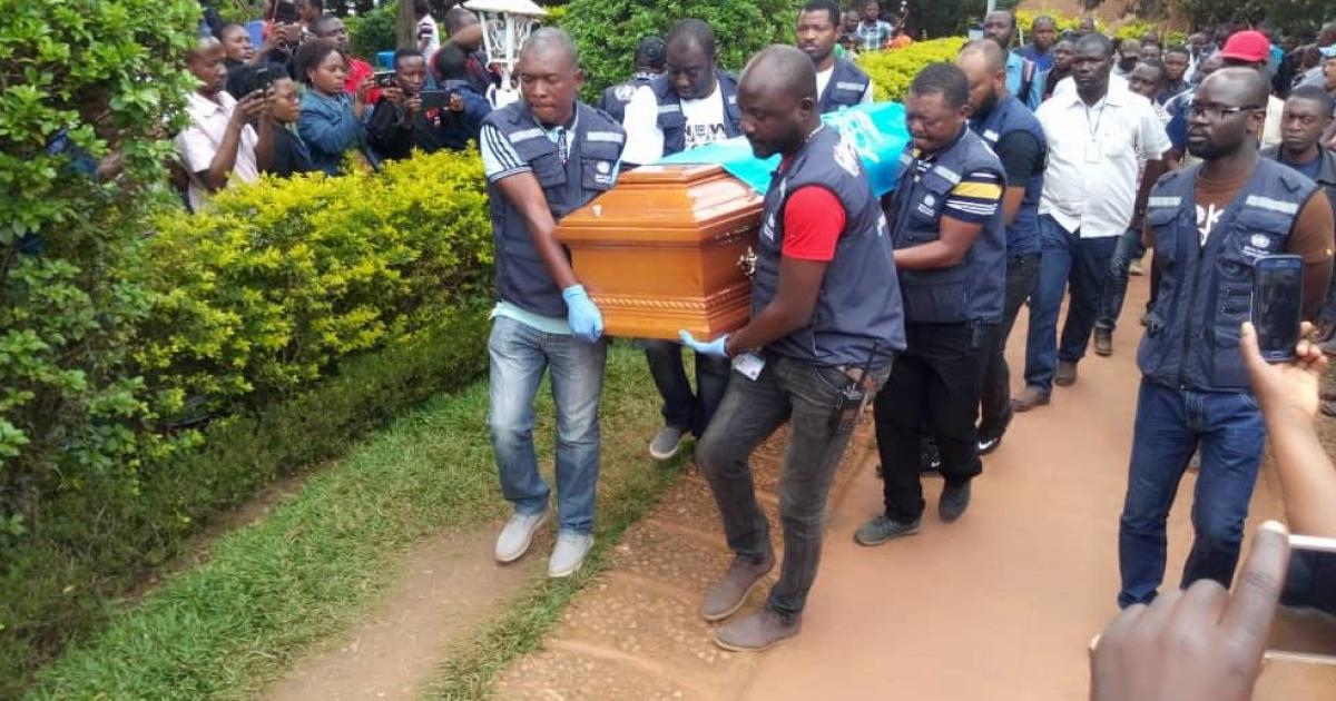 Avant le rapatriement de la dépouille du Dr Richard Mouzoko / DR 