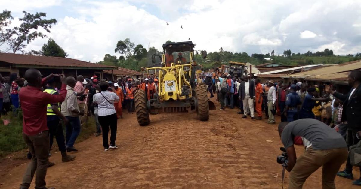 Lancement des travaux/ Ph. Justin Mwamba 