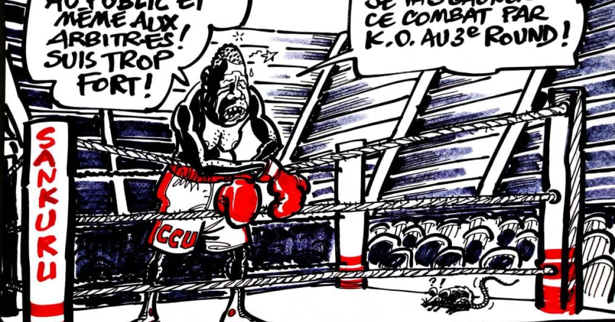 Caricature ACTUALITE.CD réalisée par Kash