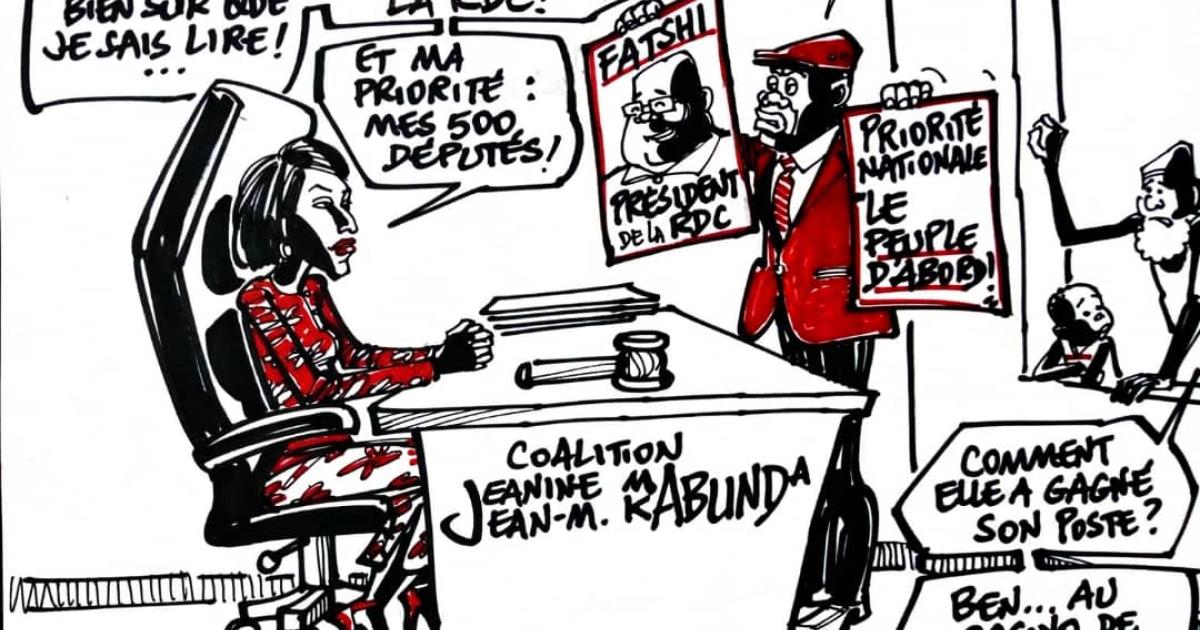 Caricature ACTUALITE.CD réalisée par Kash