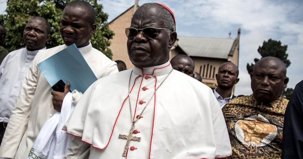 Le cardinal Laurent Monsengwo 