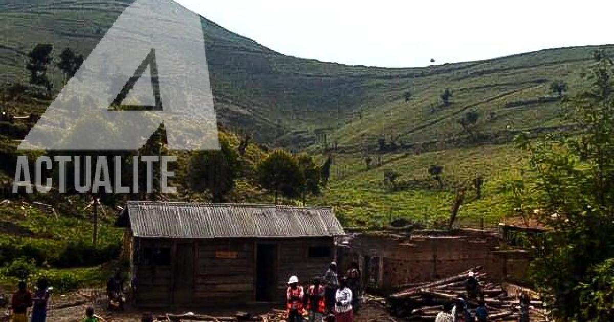 Une vue de la localité de Bihambwe/Ph prise en août 2017 par Patrick Maki ACTUALITE.CD