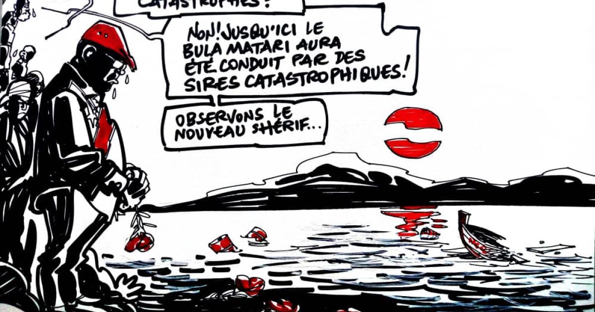Caricature ACTUALITE.CD réalisée par Kash