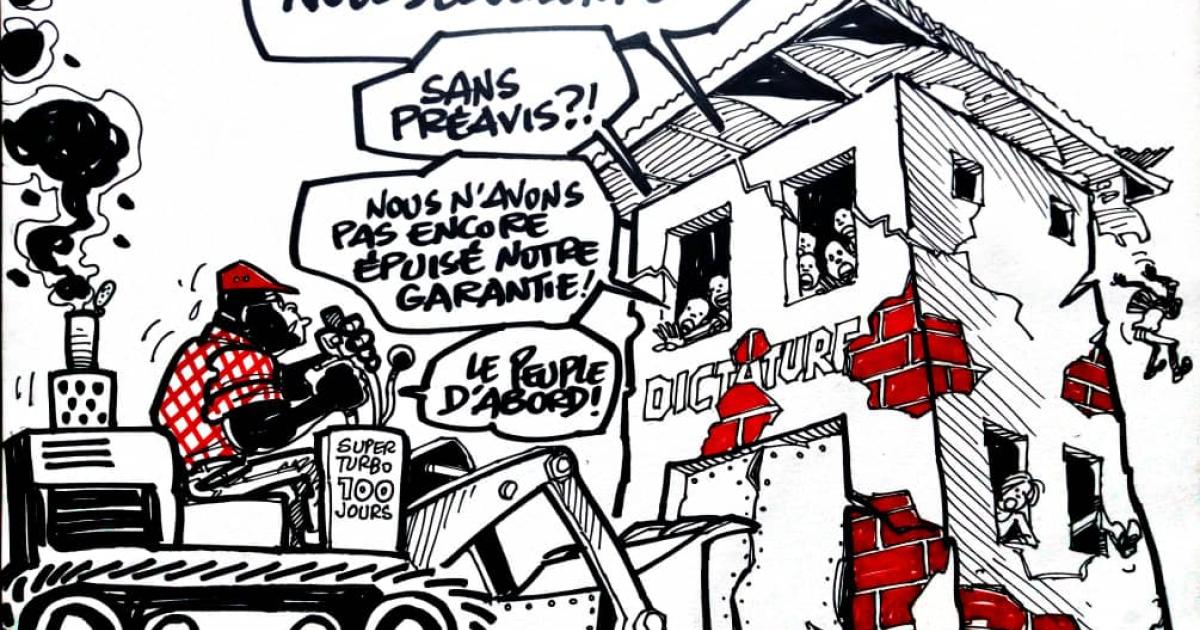 Caricature ACTUALITE.CD réalisée par Kash