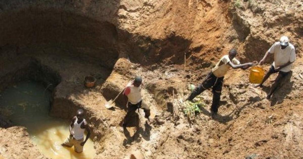 Une mine de diamant dans le Kasai 