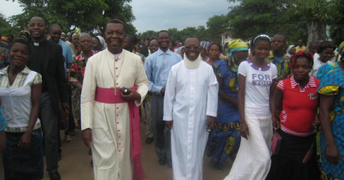 L’évêque de Tshumbe, Mgr Nicolas Djomo
