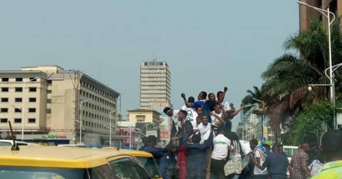 Des militants Lucha interpellés à Kinshasa / Ph . Pascal Mulegwa 
