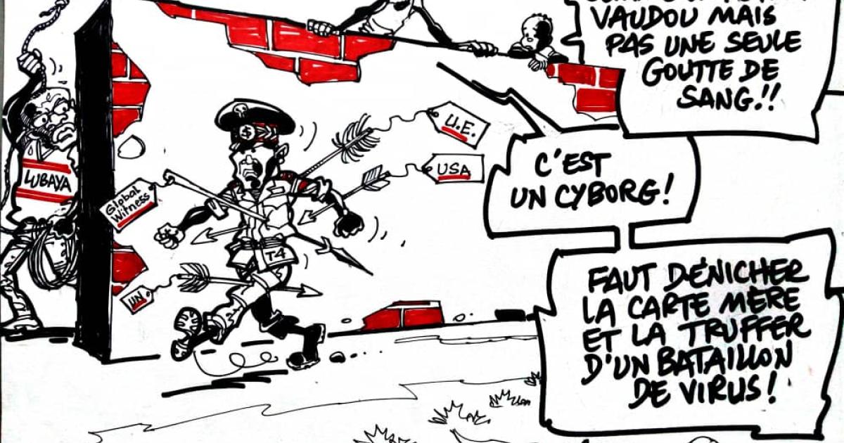 Caricature ACTUALITE.CD réalisée par Kash