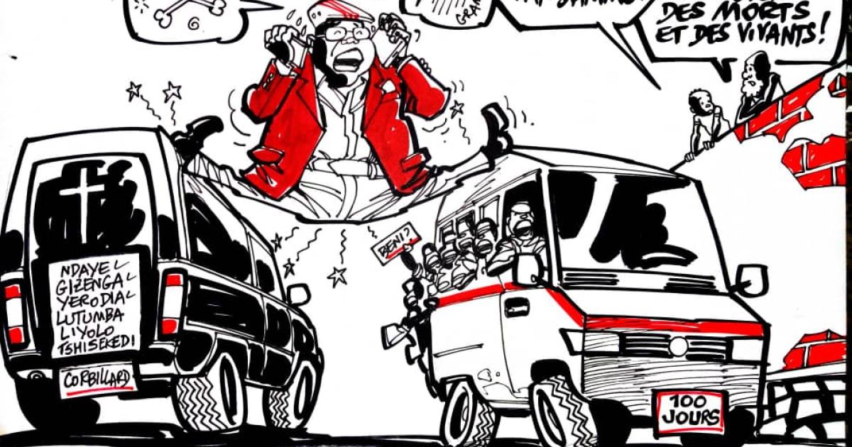 Caricature ACTUALITE.CD réalisée par Kash