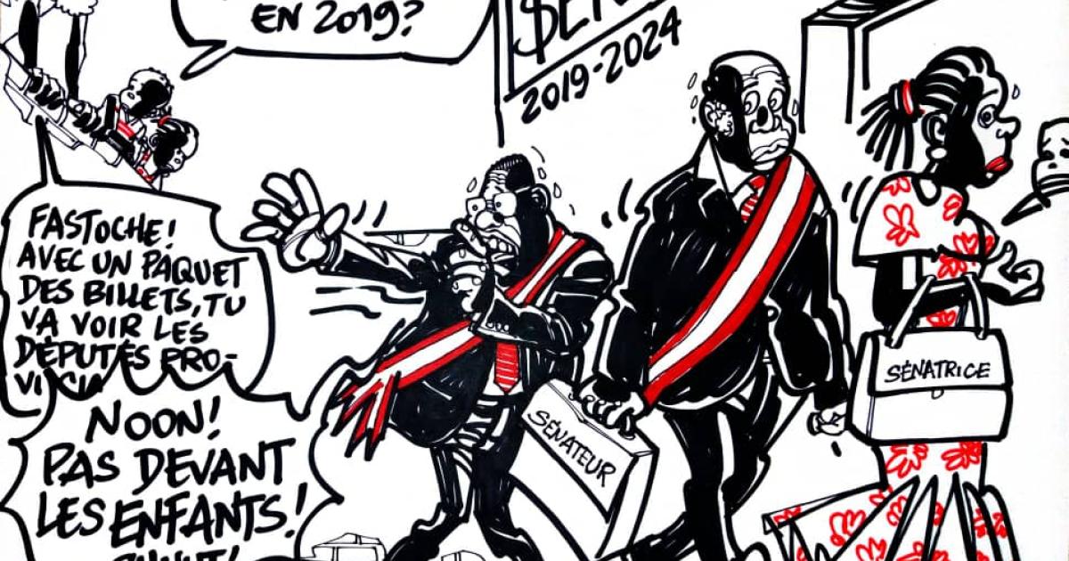Caricature ACTUALITE.CD réalisée par Kash