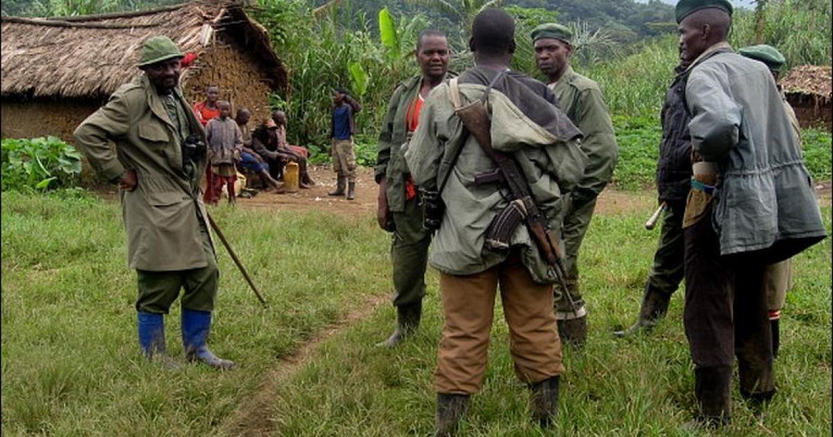 Des membres des Forces démocratiques pour la libération du Rwanda (FDLR) 