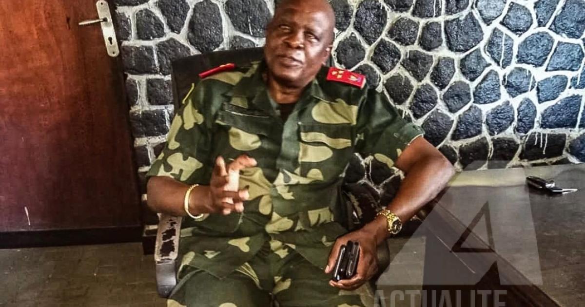 Général Tim Mukuntu Kiyana, auditeur général des FARDC/Ph Sosthène Kambidi ACTUALITE.CD