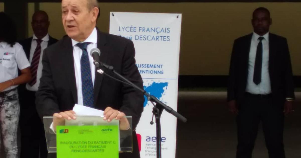 Le Drian / Ph. Will Cleas N'lemvo.