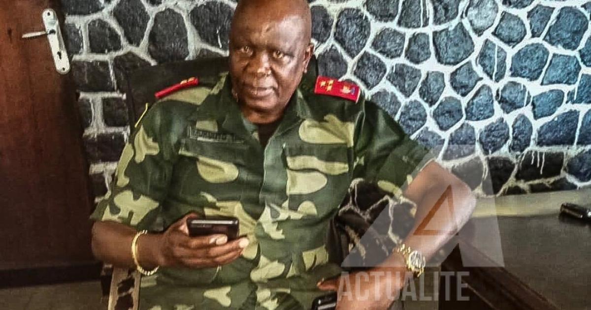 Le lieutenant - général Tim Munkutu / Ph. Sosthène Kambidi 